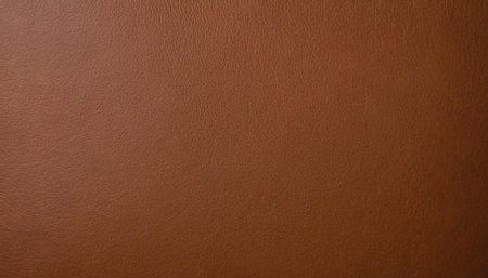 Brown leather texture background. Close up of brown leather texture background.の素材