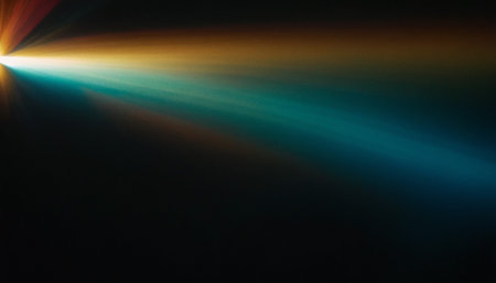 abstract background with rays of light from the center and copyspaceの素材