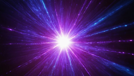 abstract background with a luminous swirling. glowing particle. Space tunnel. Glossy jellyfish. Colorful ellipse. Glint sphereの素材