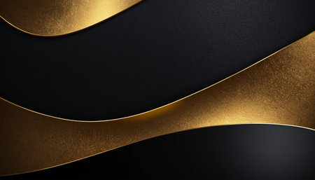 Luxury black and golden background. Element for design. Template for designの素材