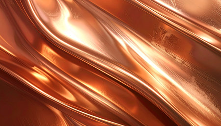 Luxury metallic background with some smooth lines in it (3d render)の素材
