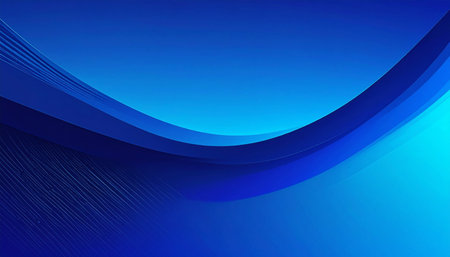 Blue abstract background with copy space for your message. Vector illustration.の素材