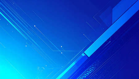 abstract technology blue background, vector illustration eps10 graphic designの素材