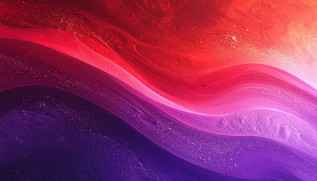 Abstract background of acrylic paint in the form of waves and spiralsの素材