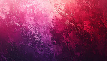 Abstract background of pink and purple oil paint on a glass surface.の素材