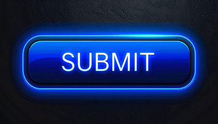 Illustration depicting a blue text with a subcutaneous concept.の素材