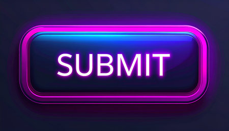 Illustration depicting an illuminated neon sign with a sublimation concept.の素材