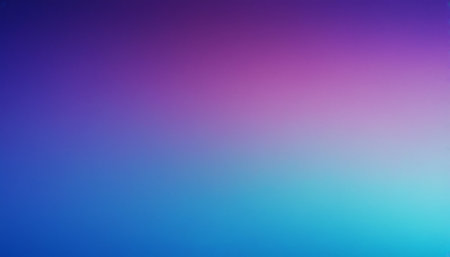 Abstract blue and purple gradient background. Colorful blurred background with copy space.の素材