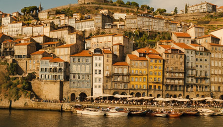 Porto, Portugal. Porto is the capital and largest city of Portugal.の素材