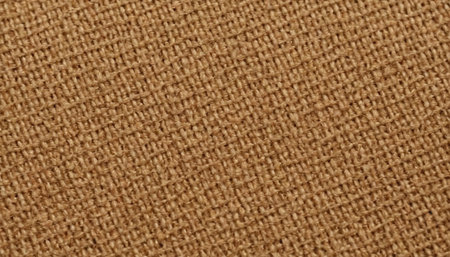 Closeup detail of brown fabric texture background. High resolution photo.の素材