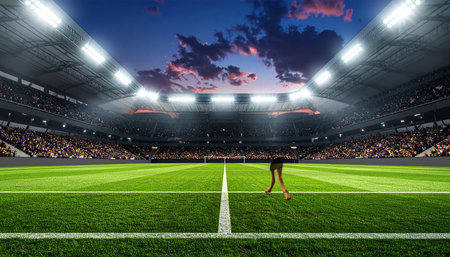 3D abstract background with neon lights. neon tunnel.space construction. 3d illustrationの素材