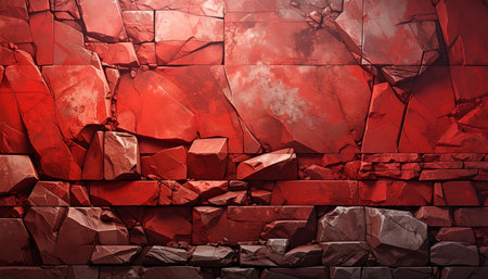 Abstract background of stone wall texture. 3d rendering, 3d illustration.の素材