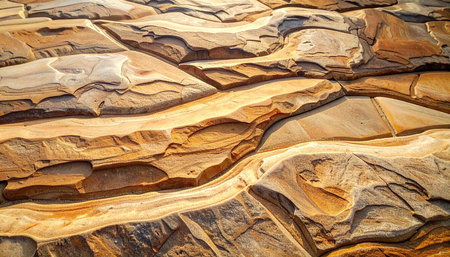 Colorful sandstone formations on the Grand Canyon National Park, Arizonaの素材