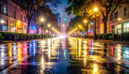 Shanghai urban landscape at night, China.の素材
