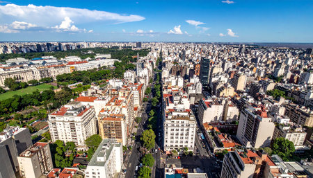 Aerial panoramic view of the city of Paris, Franceの素材