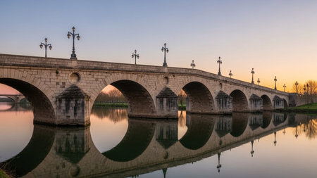 Pont Saint-Michel, Pont Saint-Michel, Franceの素材