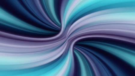 abstract background with smooth lines in blue and violet colors, computer generated imagesの素材