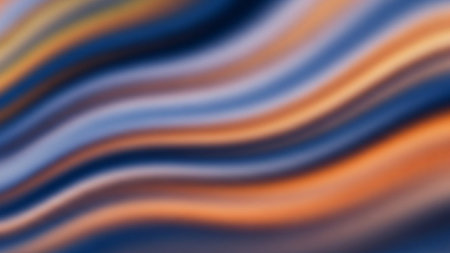 Colorful smooth blurred wavy lines. Abstract background for design.の素材