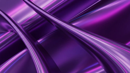 abstract violet background with some smooth lines in it (3d render)の素材