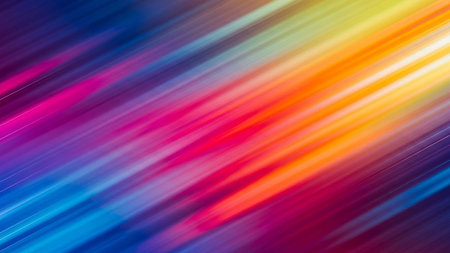 abstract background with diagonal stripes of different colors, blurred background textureの素材