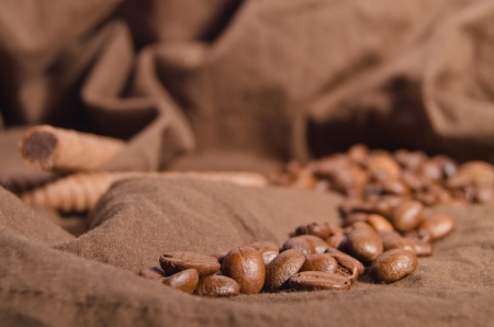 coffee beansの写真素材