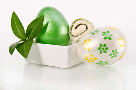 easter eggの写真素材