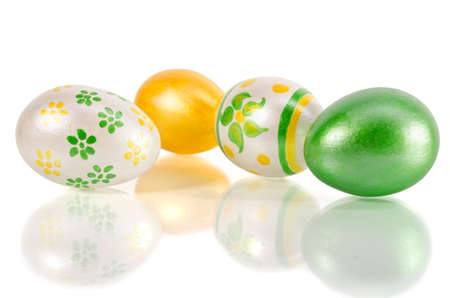 easter eggの写真素材