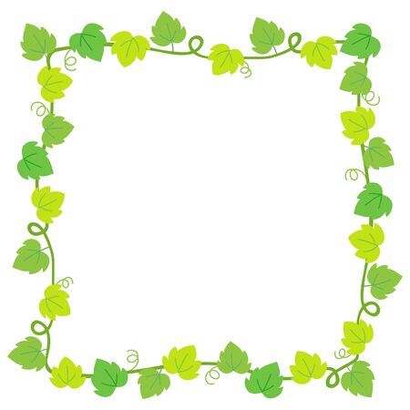 Ivy vines frameのイラスト素材