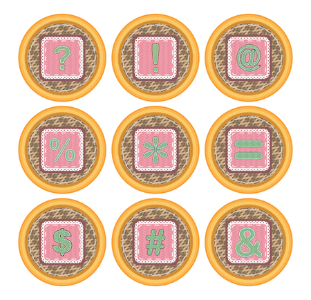 vector icon pack basket icon seriesのイラスト素材