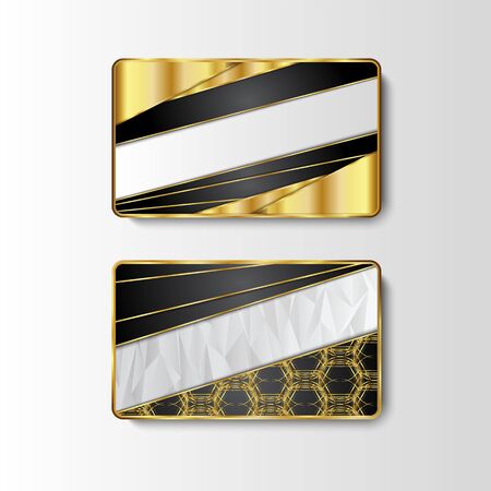 Premium Luxury cards,Retro Backgrounds.blank for message or text.のイラスト素材