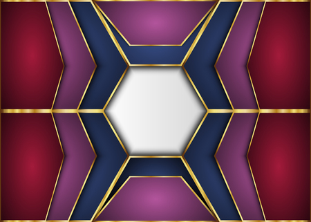 Golden abstract background. Blank for message or text.のイラスト素材