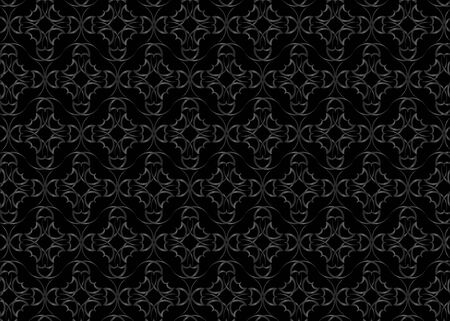 Dark pattern vintage backgrounds for design.のイラスト素材