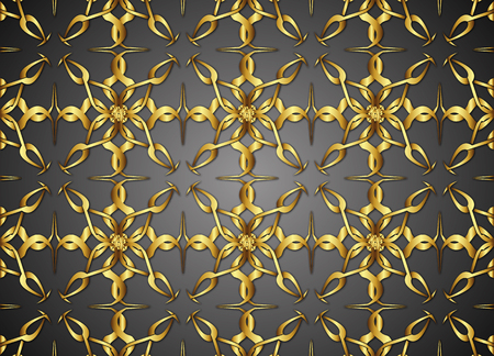 Vintage pattern backgrounds for design.のイラスト素材