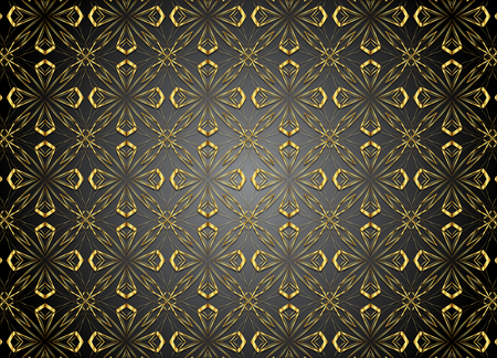 Vintage pattern backgrounds for design.のイラスト素材