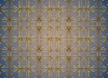 Golden and dark pattern.