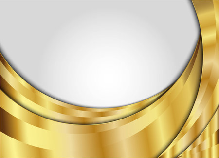 Golden vector backgroundのイラスト素材
