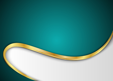 Golden and dark vector background.Blank for message or text.のイラスト素材
