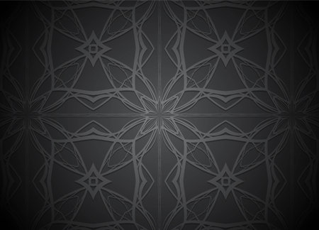 Dark vector background with square label.