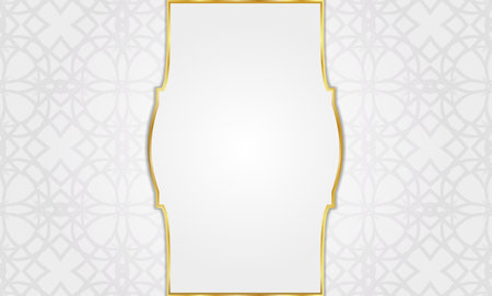 Golden label and dark background for various designs.Blank for message or text.のイラスト素材