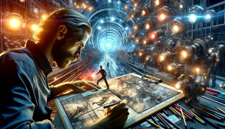 Innovative technologies in science and medicine. Generative AI.の素材