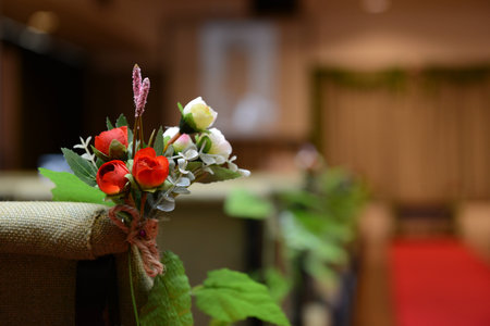 Flower decorの写真素材