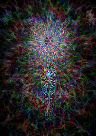 energy of health inside a personの写真素材