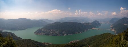 Lake Lugano, Ticino, Switzerland