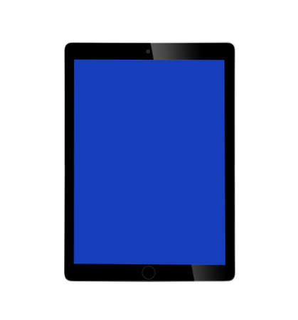 laptop with empty space isolated on white backgroundの写真素材