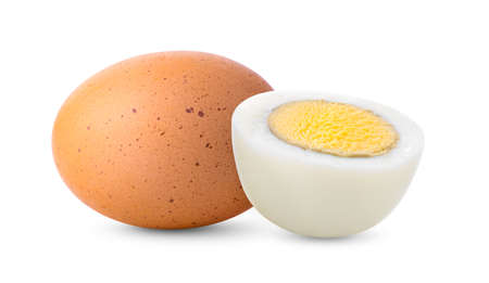 Egg isolated on white background