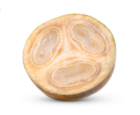 Asian Palmyra palm isolated on white backgroundの写真素材