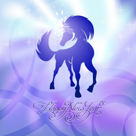 Christmas background with a symbol of the new yearのイラスト素材