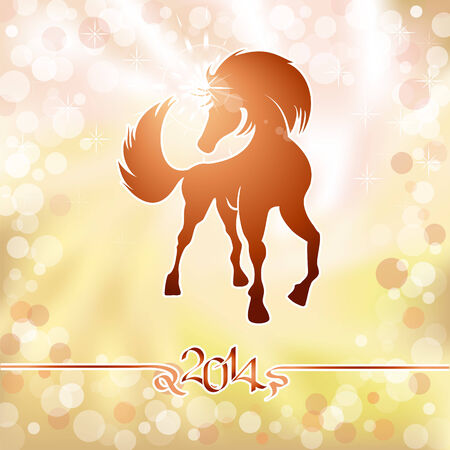 Christmas background with a symbol of the new yearのイラスト素材