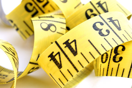 Close-up of measuring tape