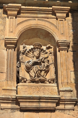 Salamanca - Convento de San Esteban (detail)のeditorial素材